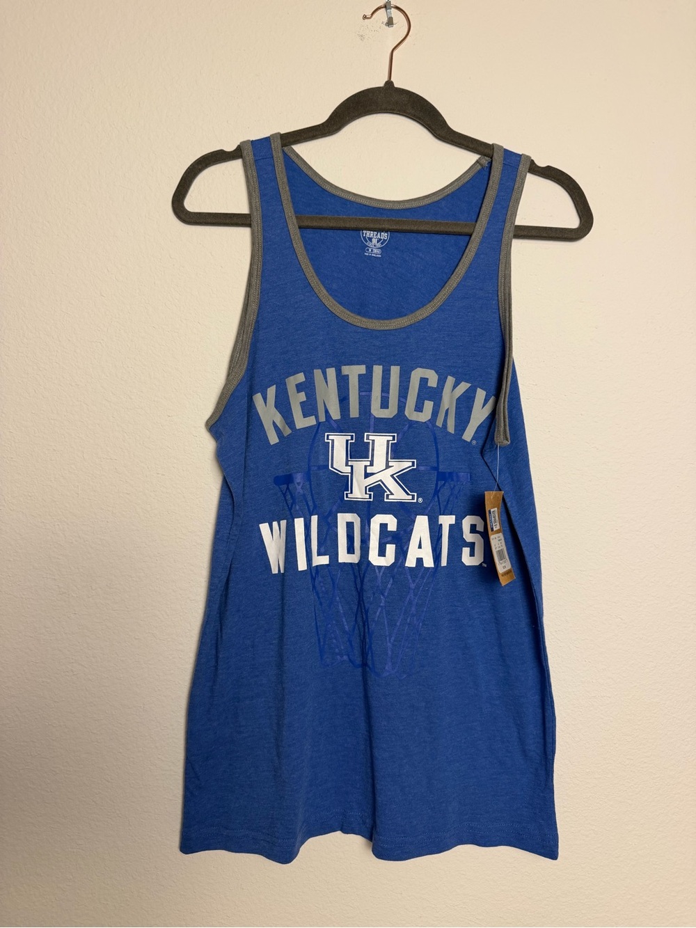 Kentucky Wildcats Blue Tank Top - University of Kentucky New XL